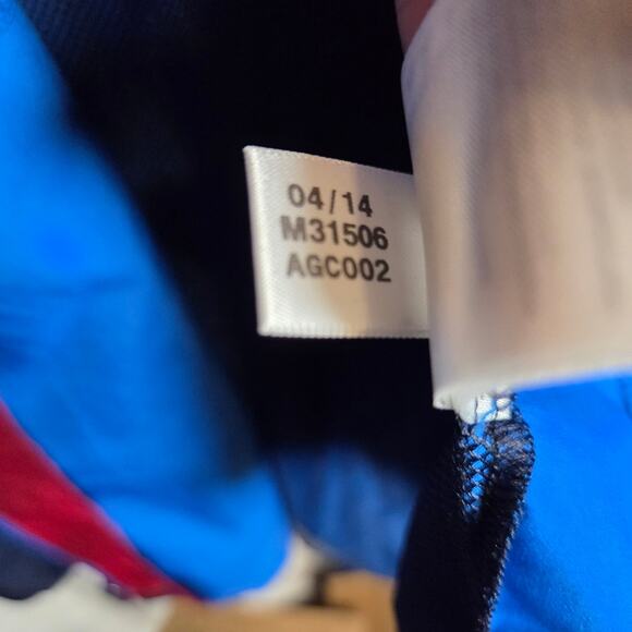 Adidas Skateboarding Climaproof Windbreaker Jacket L Blue Red White 2014 - Picture 10 of 14